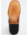Image #7 - Tanner Mark Women's Caiman Print Western Boots - Broad Square Toe, Blue, hi-res