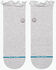 Image #2 - Stance Women's Ruffle Icon Quarter Socks, Heather Grey, hi-res