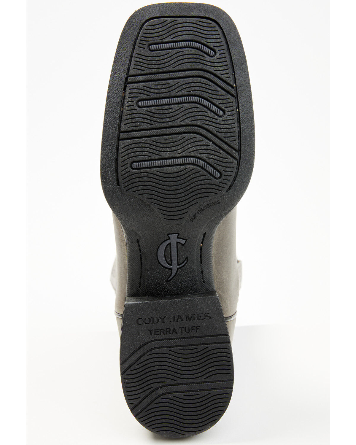 Image #7 - Cody James Men's Badge Xero Gravity™ Western Boots - Broad Square Toe, Grey, hi-res