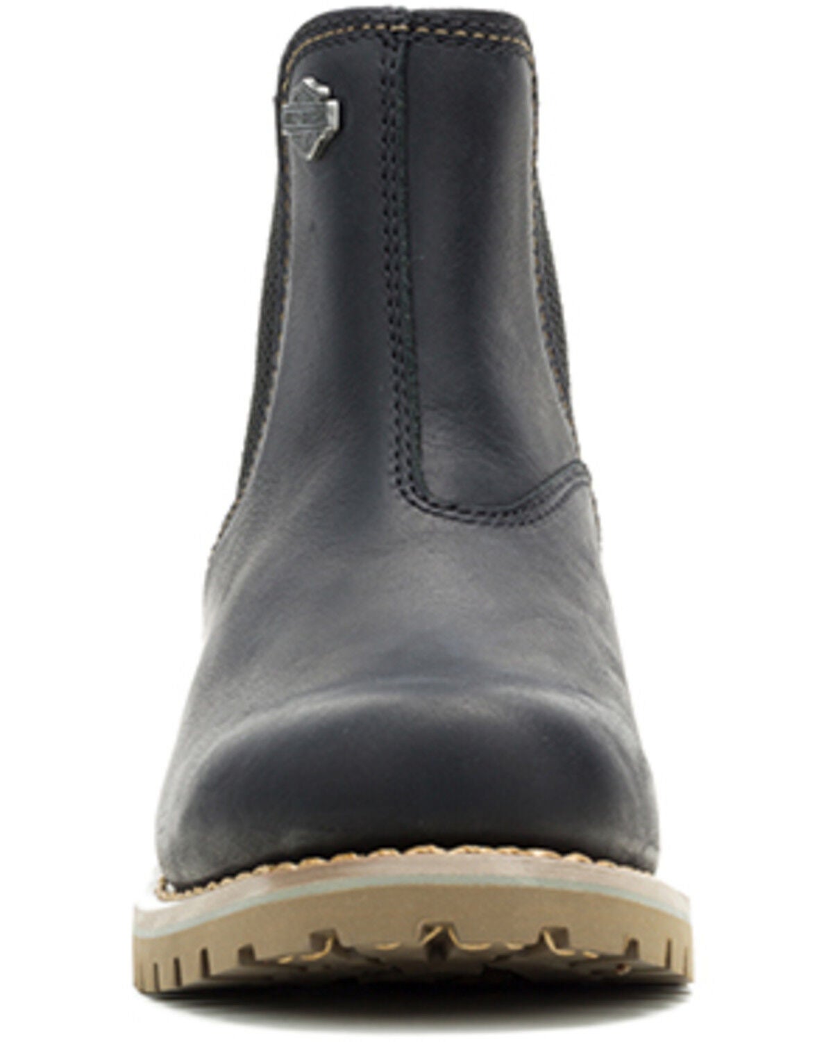 Image #6 - Harley Davidson Women's Gynger Chelsea Boots - Round Toe, Black, hi-res