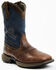 Brothers & Sons Men's Xero Gravity Lite Western Performance Boots - Broad Square Toe, Dark Brown, hi-res