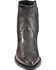 Abilene Men's 7" Wingtip Zip Boots, Black, hi-res