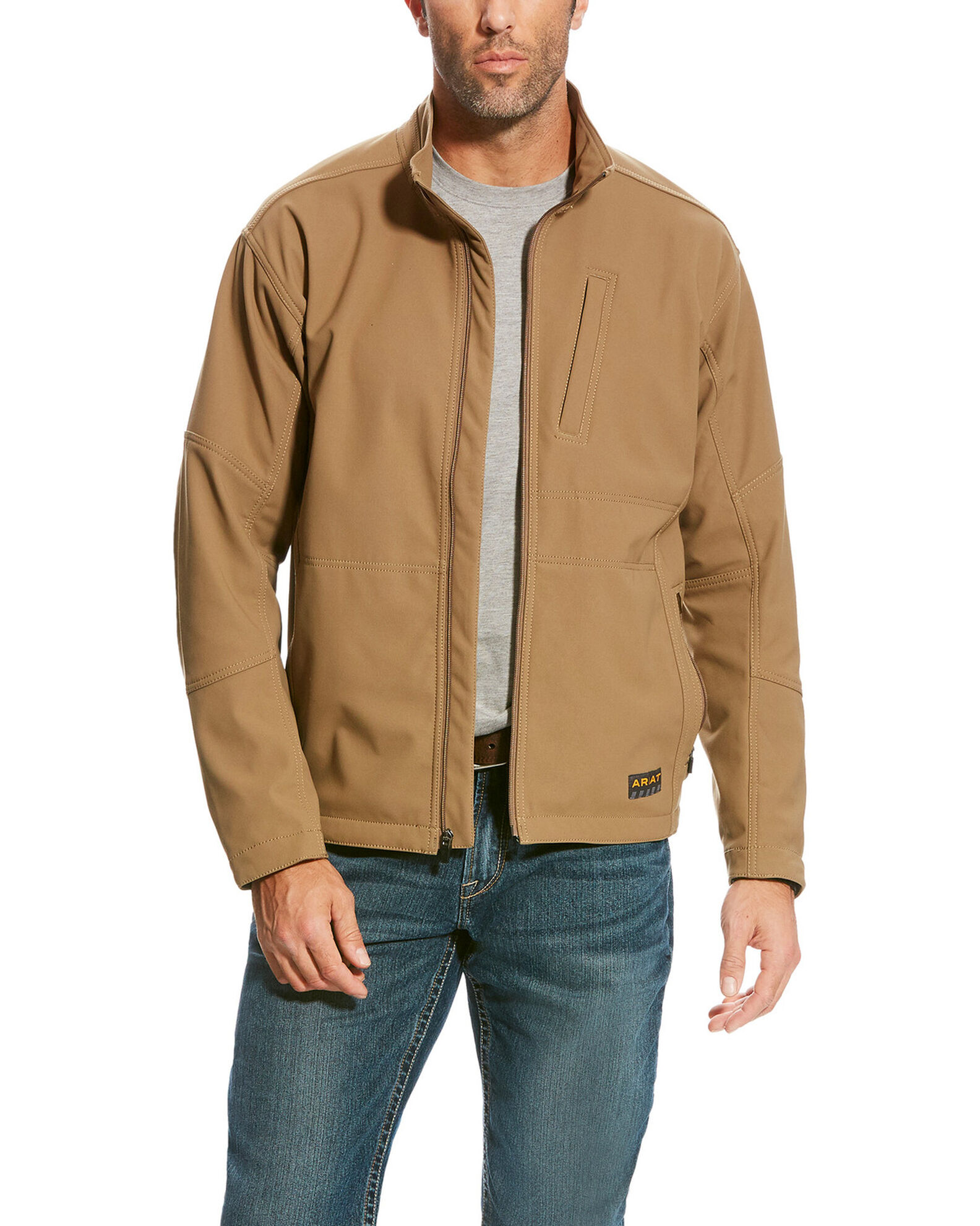 Ariat Men s Rebar Canvas Softshell Field Jacket
