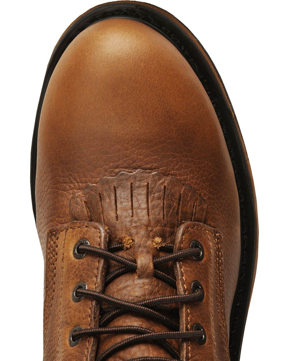 Image #6 - Rocky Men's Ride Waterproof Western Boots, Tan, hi-res