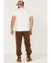 Brixton Men's Jupiter Service Crossover Pants , Brown, hi-res