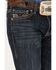 Rock & Roll Denim Men's Dark Wash Pistol Stackable Reflex Bootcut Jeans, Dark Wash, hi-res