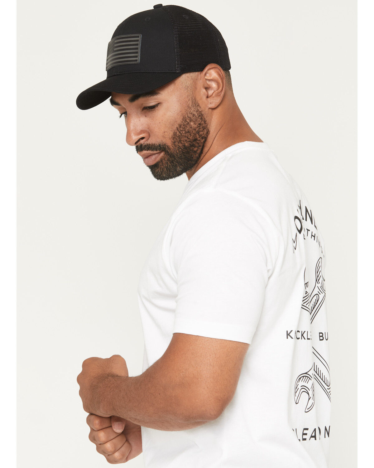 Image #3 - Troll Co Men's Twisting Wrenches Short Sleeve Graphic T-Shirt, White, hi-res
