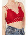 Image #3 - Wishlist Women's Strappy Lace Applique Scallop Lace Bralette, , hi-res