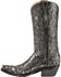 Lucchese Handcrafted 1883 Sierra Lasercut Inlay Western Boots - Snip Toe, Black, hi-res