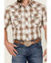 Image #3 - Tin Haul Men's Buffalo Dobby Large Plaid Short Sleeve Pearl Snap Western Shirt, Grey, hi-res
