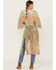 Image #4 - Flying Tomato Women's Paisley Print Kimono, Orange, hi-res