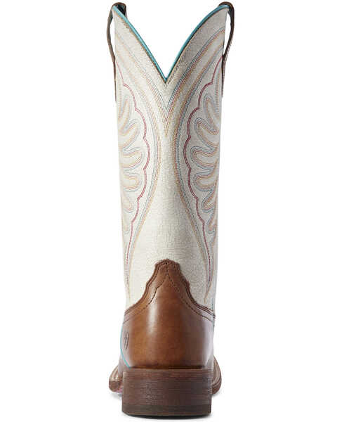 Image #3 - Ariat Women's Shiloh Red Western Boots - Wide Square Toe, , hi-res