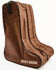Boot Barn Canvas Boot Bag, Chocolate, hi-res