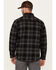 Image #4 - Hawx Men's Ashland Reversible Flannel Shirt Jacket, Black, hi-res