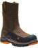 Image #1 - Wolverine Men's Overpass CarbonMAX Waterproof Wellington Boots - Composite Toe, Brown, hi-res