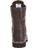 Georgia Waterproof 8" Low Heel Logger Work Boots, Chocolate, hi-res
