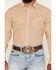 Image #3 - Cody James Men's Solid Long Sleeve Snap Denim Western Shirt - Big, Tan, hi-res