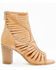 Diba True Women's Pebble Open Toe Boots - Round Toe, Pecan, hi-res