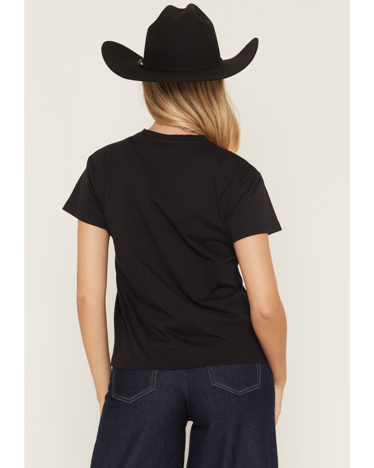 Image #4 - Wrangler Retro Women's Vintage Bucking Horse Short Sleeve Graphic Tee, Black, hi-res