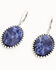 Image #2 - Lainey Wilson Women's Stone Drop Earrings, Silver, hi-res
