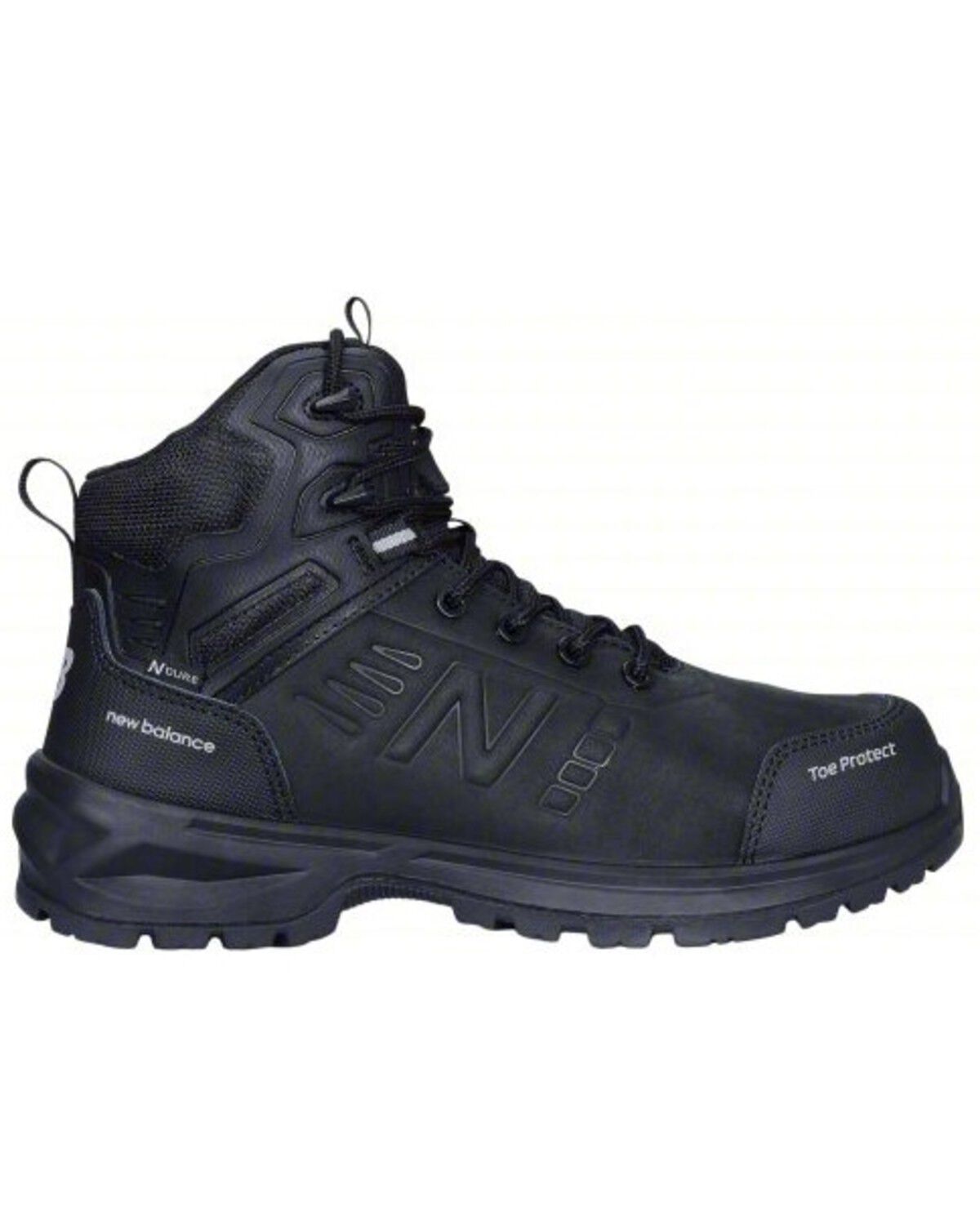 New Balance Men's Calibre Work Boots - Composite Toe, Black/grey, hi-res