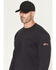 Image #3 - Ariat Men's FR Air Skull Long Sleeve Graphic Work Shirt - Big, Black, hi-res