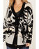 Idyllwind Women's Alice Floral Abstract Cardigan, Grey, hi-res