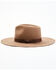 Shyanne Women's Brown Grosgrain Bow Stiff Brim Wool Felt Western Hat , Brown, hi-res