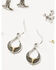 Image #2 - Shyanne Women's True Western Charm Earring Set - 5 Piece, Multi, hi-res
