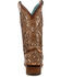 Corral Women's Orix Glitter Inlay & Studded Western Boots - Square Toe, Brown, hi-res