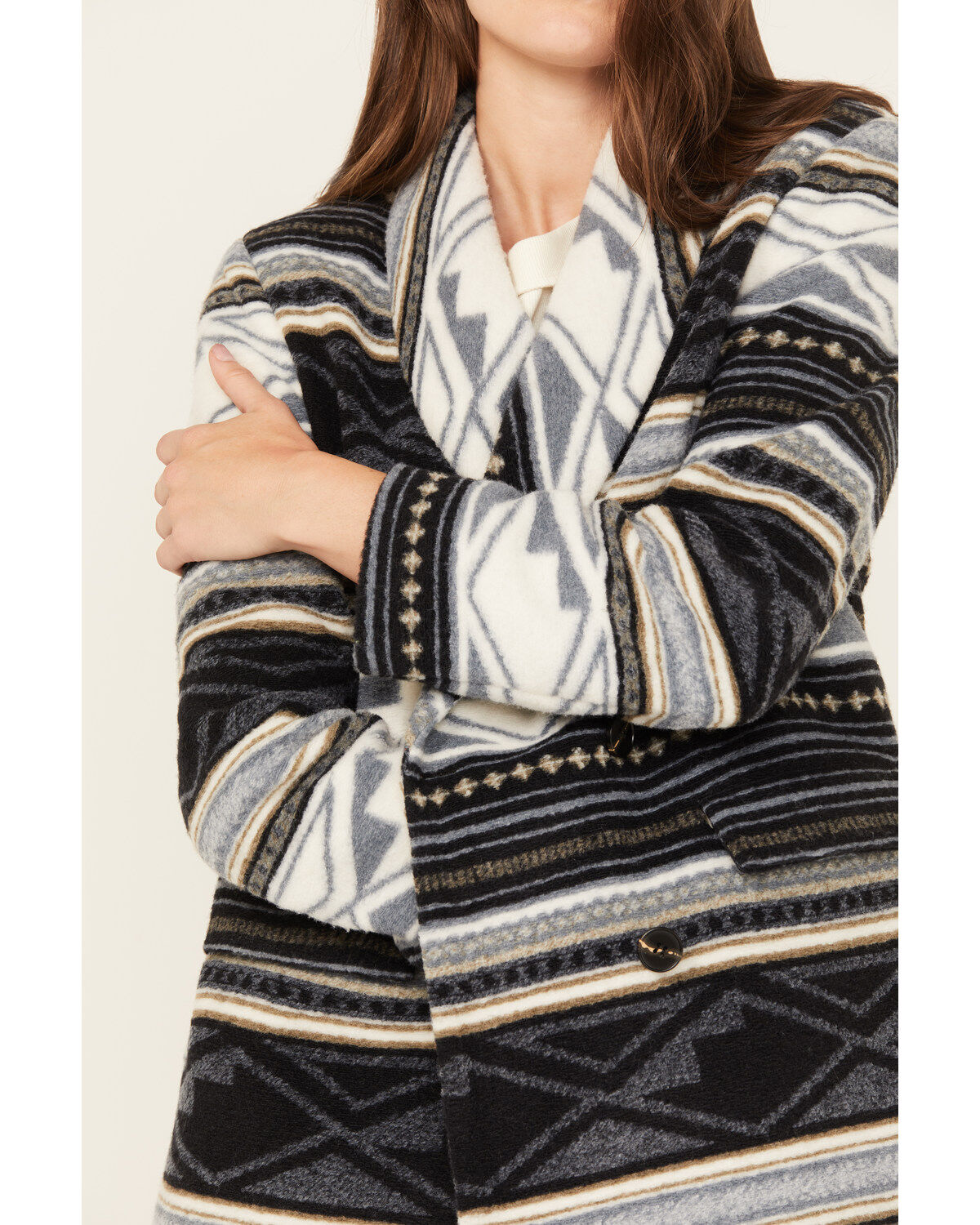 Image #3 - Driftwood Women's Blanch Southwestern Print Blazer, Multi, hi-res
