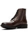 Image #3 - Frye Men's Cody Work Boots - Soft Toe, Dark Brown, hi-res