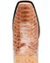 Shyanne Women's Geneva Exotic Snake Skin Western Boots - Square Toe, Tan, hi-res