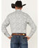 Image #4 - Wrangler Retro Premium Men's Paisley Print Long Sleeve Snap Western Shirt, Navy, hi-res