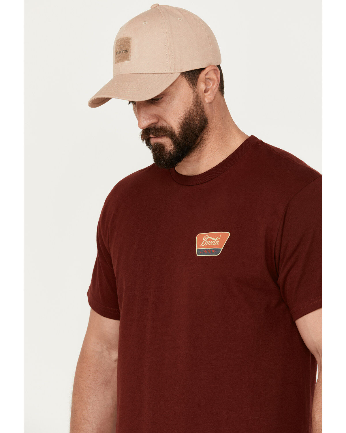 Image #2 - Brixton Men's Linwood Short Sleeve Standard Graphic T-Shirt, , hi-res