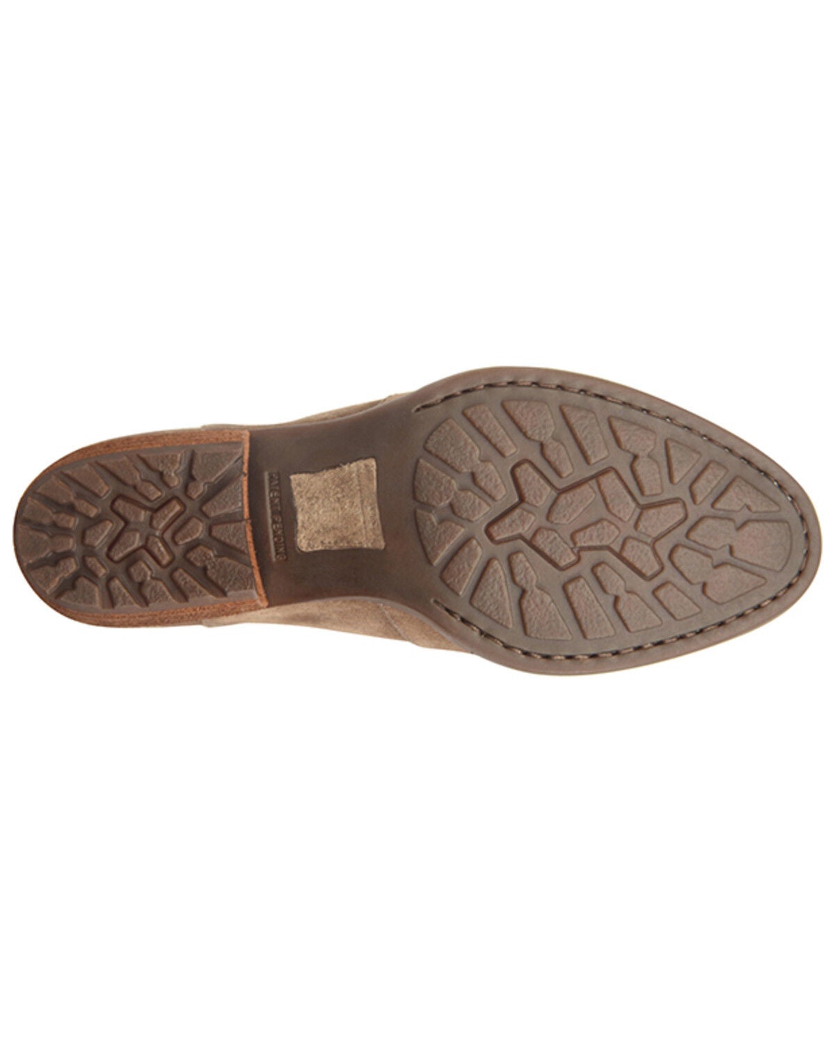 Image #8 - Born Women's Distressed Taupe Kerri Full-Grain Fashion Bootie - Round Toe, Taupe, hi-res