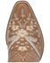 Dingo Women's Primrose Embroidered Western Booties - Snip Toe, Brown, hi-res