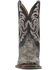 Image #4 - Dan Post Men's Dillinger Full Quill Ostrich Western Boots - Broad Square Toe, Grey, hi-res