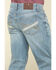 Image #4 - Cody James Men's Blue Shadow Wash Wyatt Slim Bootcut Stretch Denim Jeans, , hi-res