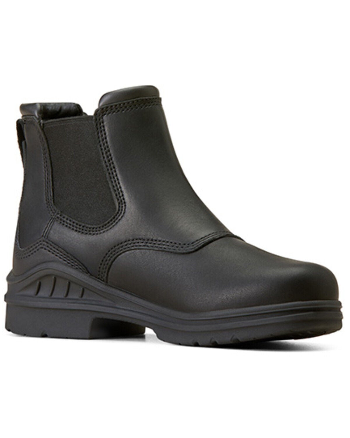 Ariat Women's Barnyard Twin Gore II Waterproof Boots - Round Toe, Black, hi-res