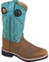 Image #1 - Smoky Mountain Little Girls' Pueblo Western Boots - Broad Square Toe , , hi-res
