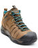Hawx Men's Axis Waterproof Hiker Boots - Soft Toe, Dark Brown, hi-res