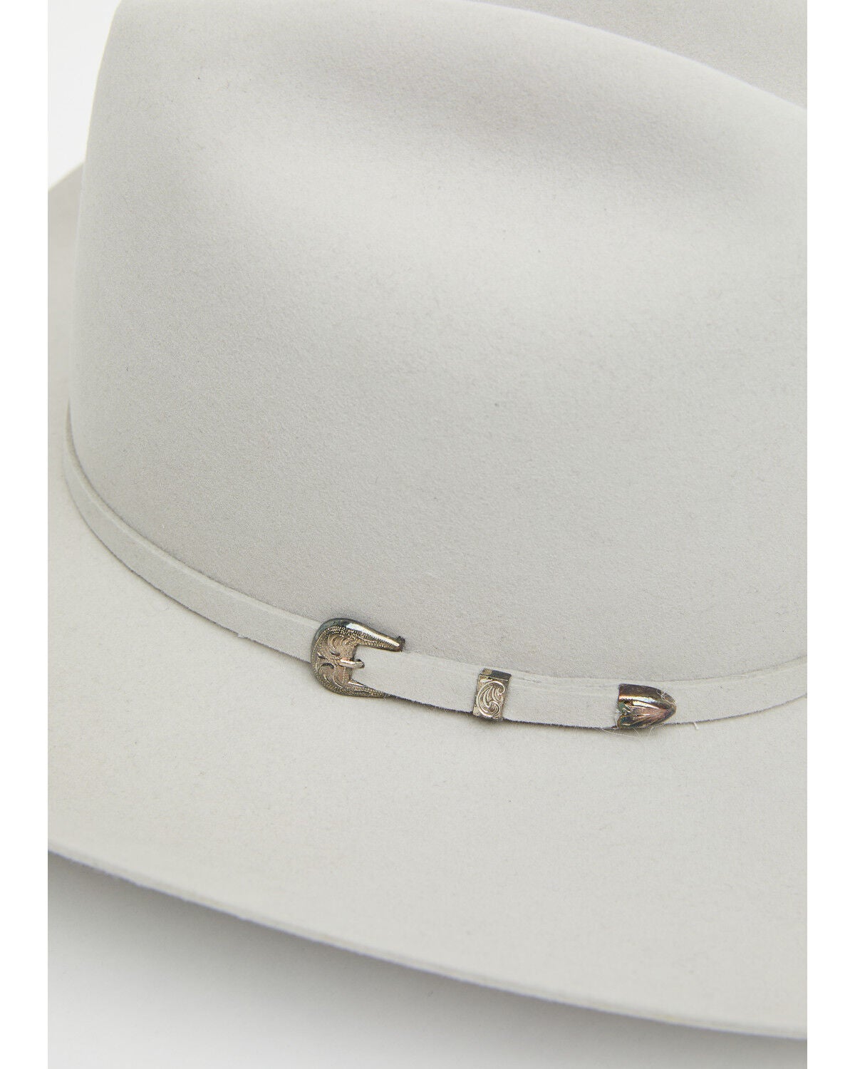 Image #2 - Resistol Midnight 6X Felt Cowboy Hat, Silver Belly, hi-res