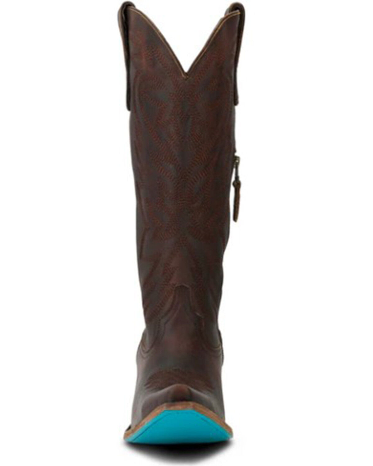 Image #4 - Lane Women's Smokeshow Tall Western Boots - Snip Toe, Cognac, hi-res