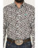 Image #3 - Cinch Men's Paisley Print Long Sleeve Button-Down Western Shirt, White, hi-res