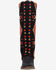 Image #4 - Dingo Women's Agave Tall Western Boots - Snip Toe, Black, hi-res