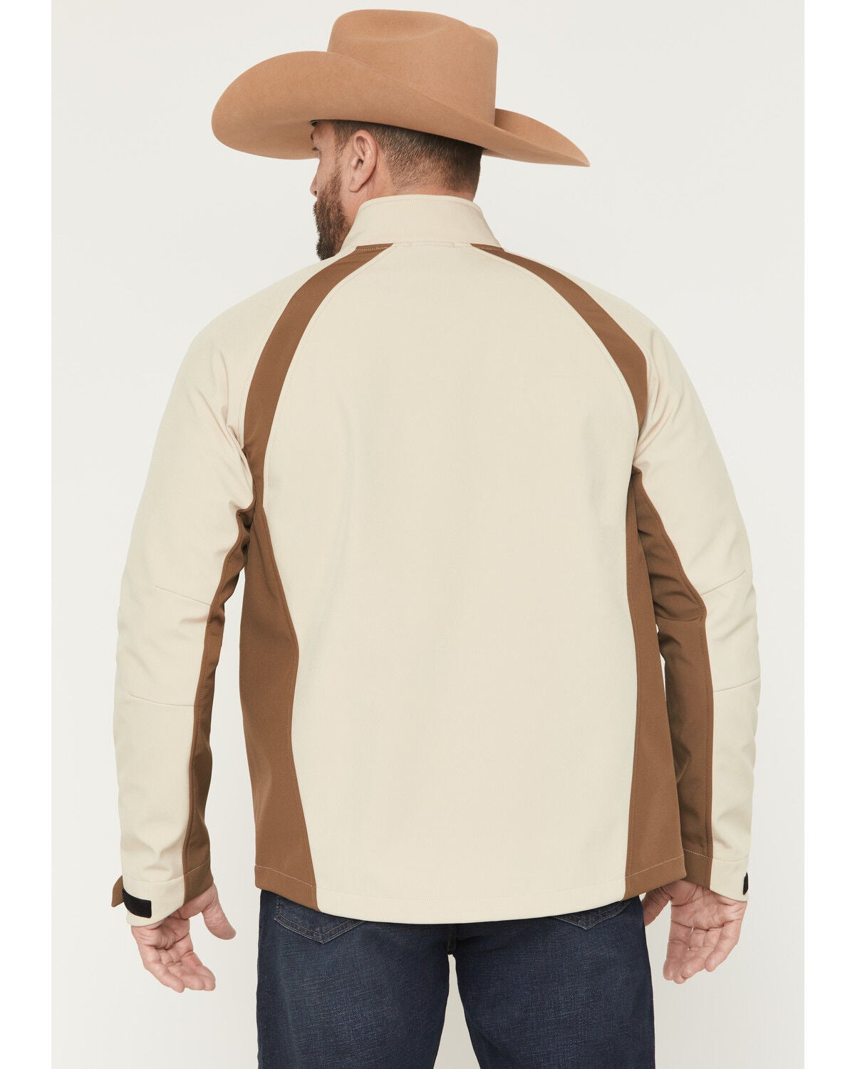 RANK 45® Men's Akonapi Southwestern Border Striped Softshell