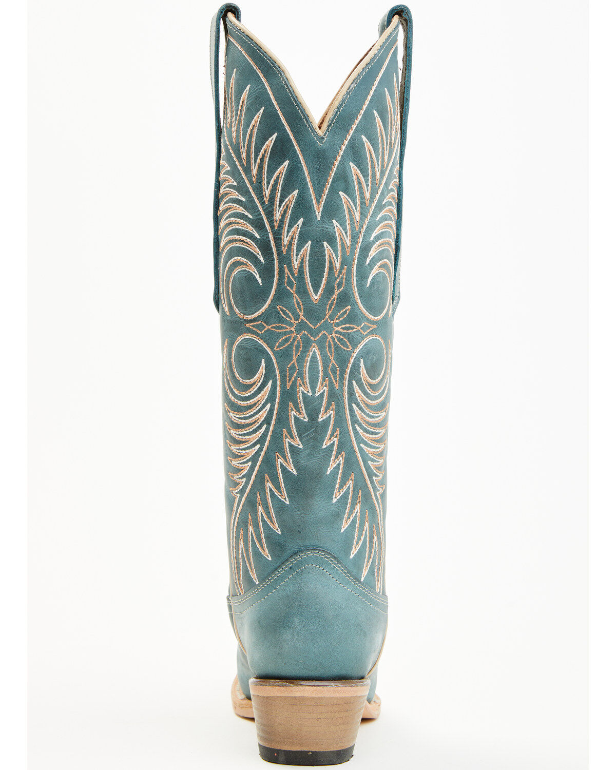 Image #5 - Circle G Women's Tall Western Boots - Snip Toe, Blue, hi-res