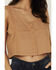 Image #3 - Cleo + Wolf Women's Brighton Cropped Pintuck Tank, Light Orange, hi-res