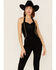 Unique Vintage Women's Fringe Maines Jumpsuit, Black, hi-res